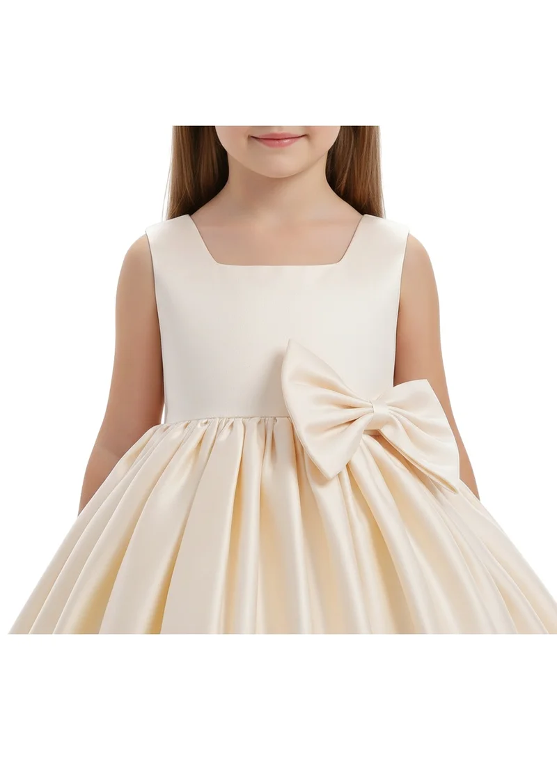 D'Daniela Bow Accent Dress